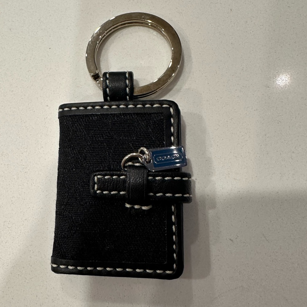 Vintage COACH Photo Keyfob
